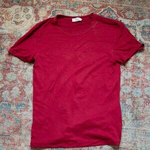 Ultra Soft Red/Maroon Tee